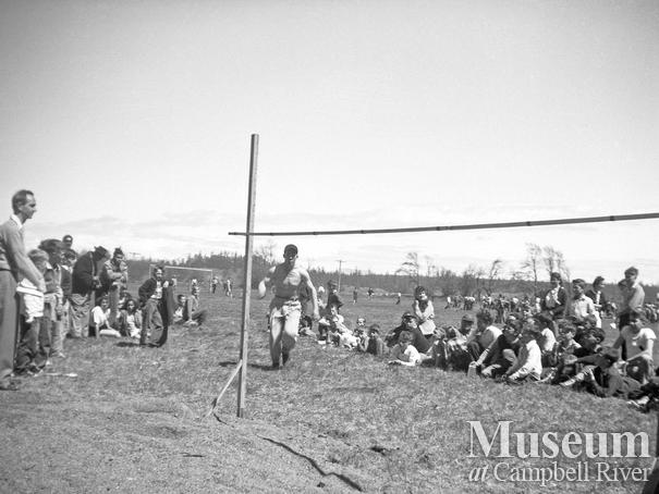 Sports Day at the Tyee Spit soccer field 