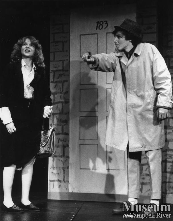 Carihi students in one-act play festival, 1980