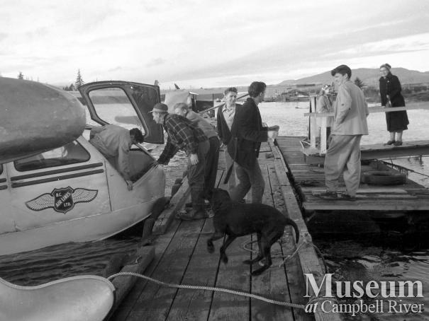 B.C. Airlines Plane at the Tyee Spit
