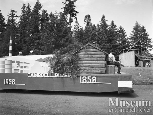 Elk Falls Co. Ltd. float in July 1st parade