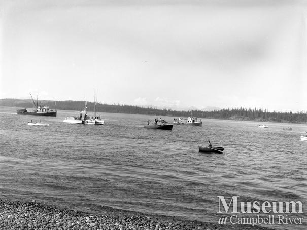Boat regatta, July 1st celebrations, Campbell River