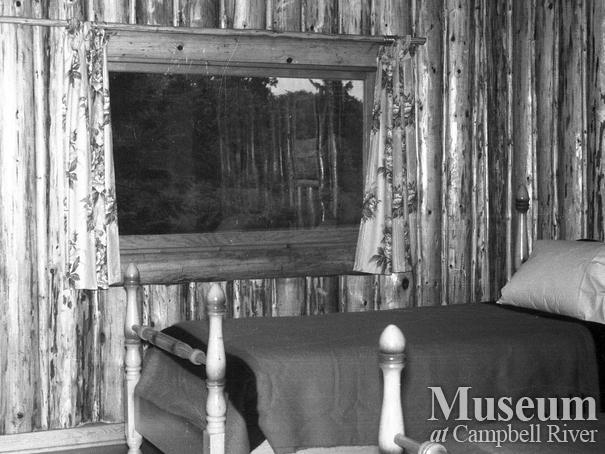 One of the rooms inside the Campbell River Lodge