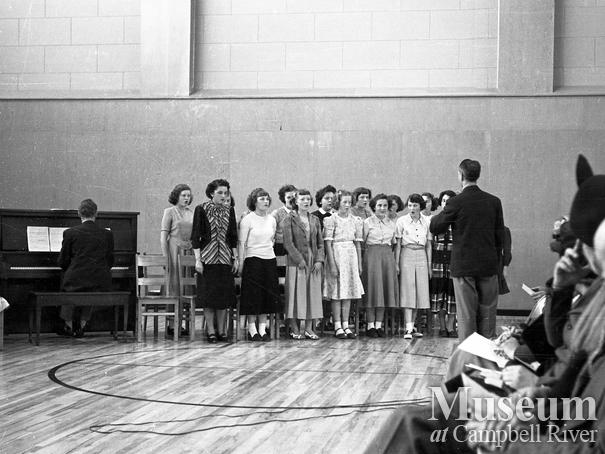 Opening of Campbell River Elementary, Junior-Senior High School