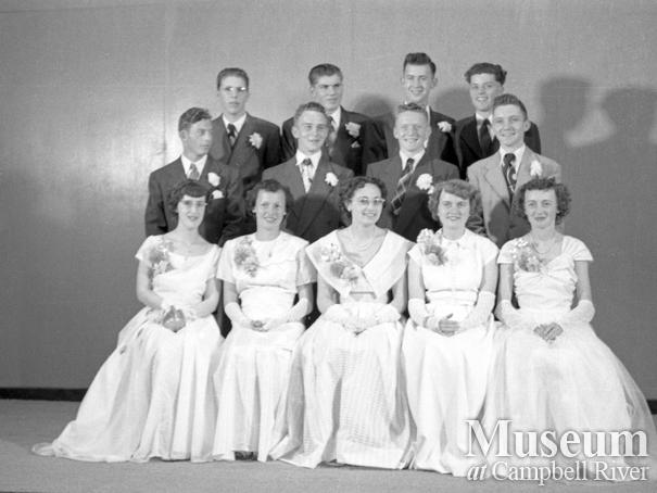 Campbell River graduating class of 1950