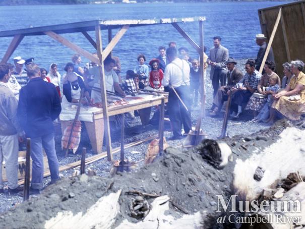 Logger Sports Day salmon barbeque