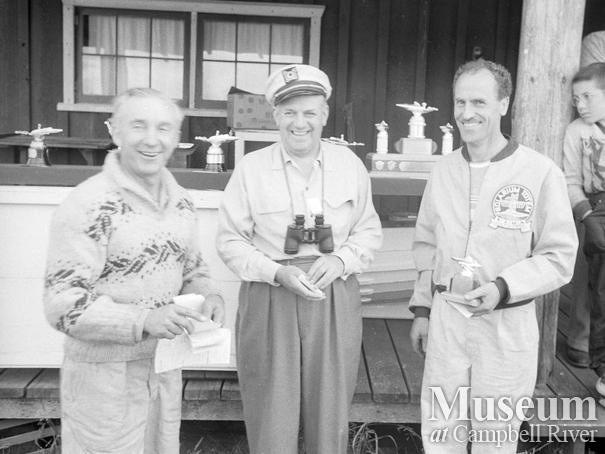 Winners of the annual boat regatta, Campbell River