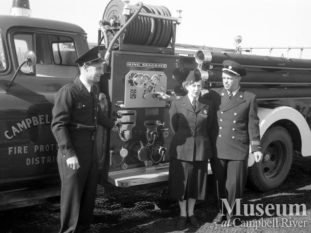 Campbell River Fire Department truck