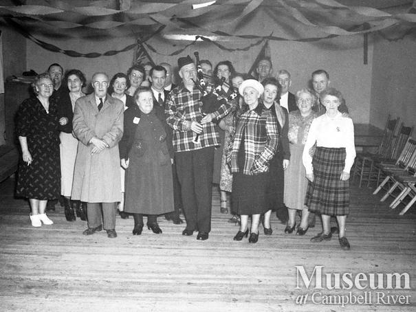 Robbie Burn's night celebrations, Campbell River