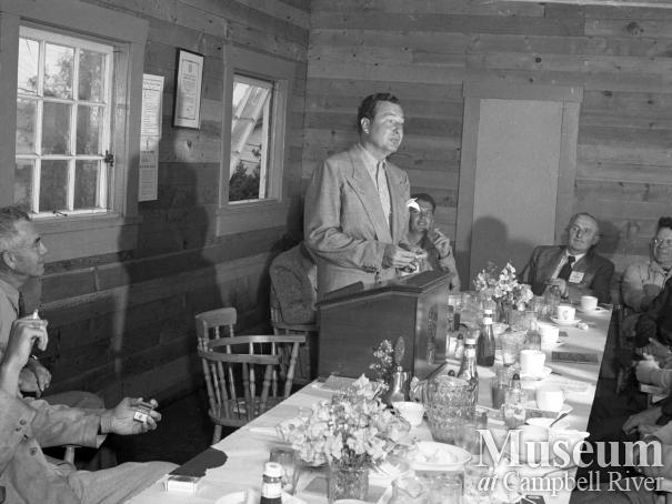 Presentation of the Legion Fishing Derby Trophy