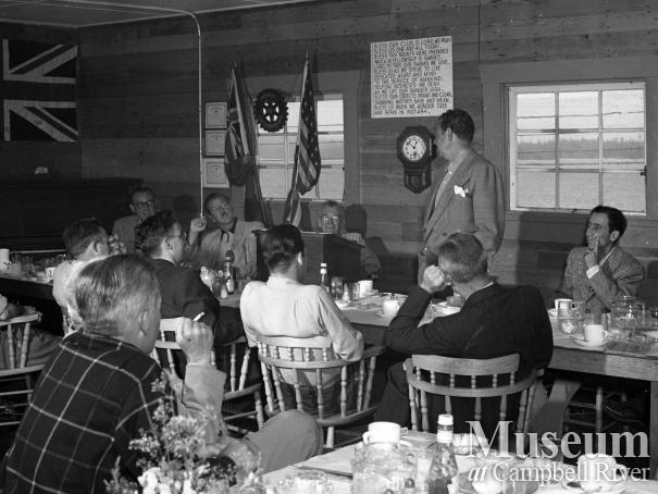 Presentation of the Legion Fishing Derby Trophy