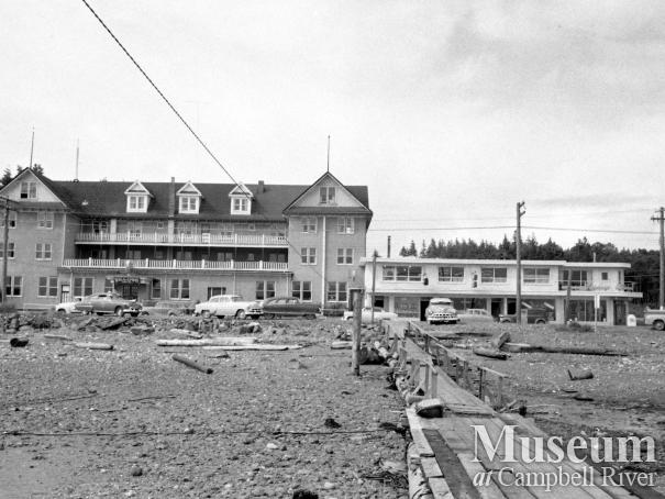Willows Hotel and Iaci block, Campbell River