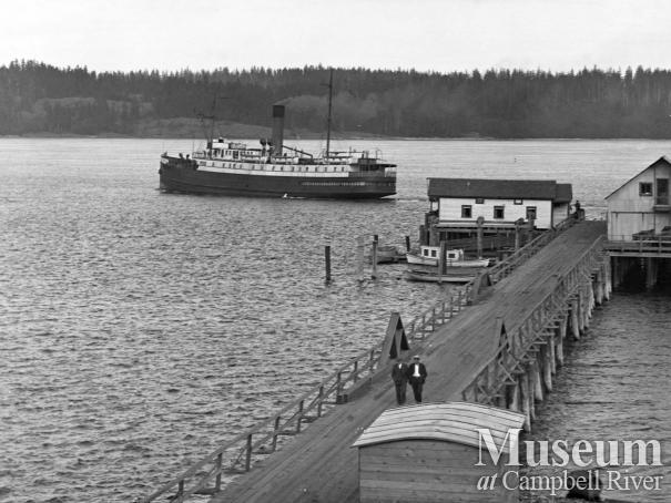 The Wharf and Union Steamship 'Chelohsin'