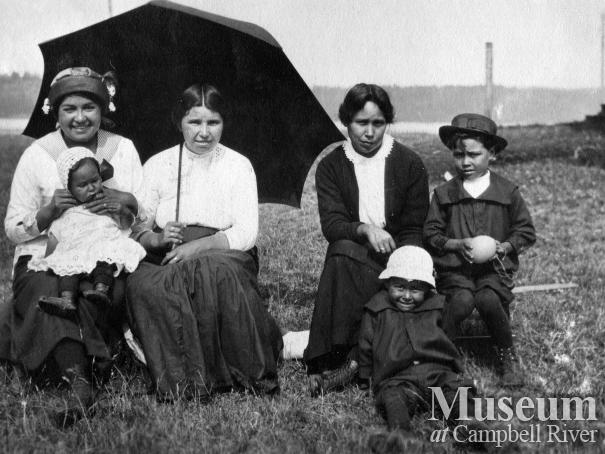 First Nations peoples on the Tyee Spit