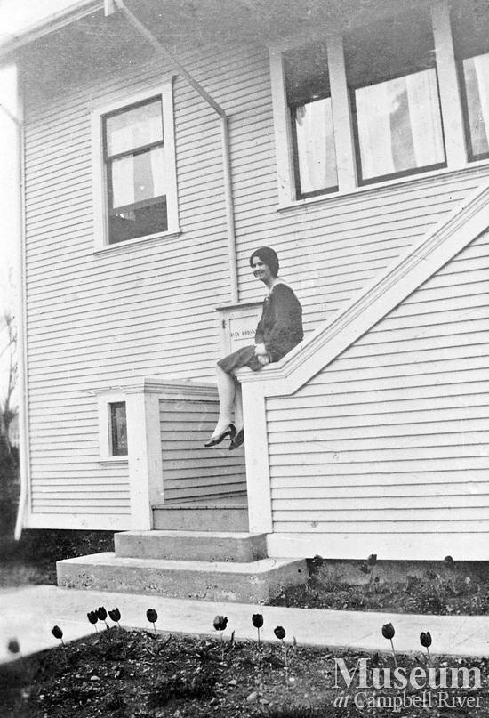 The First BC Tel building in Campbell River