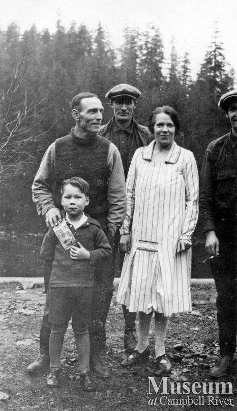 Members of the Forbes Family who established the lodge