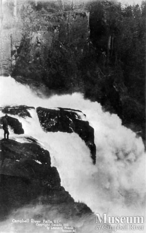 View of Campbell River (Elk Falls)