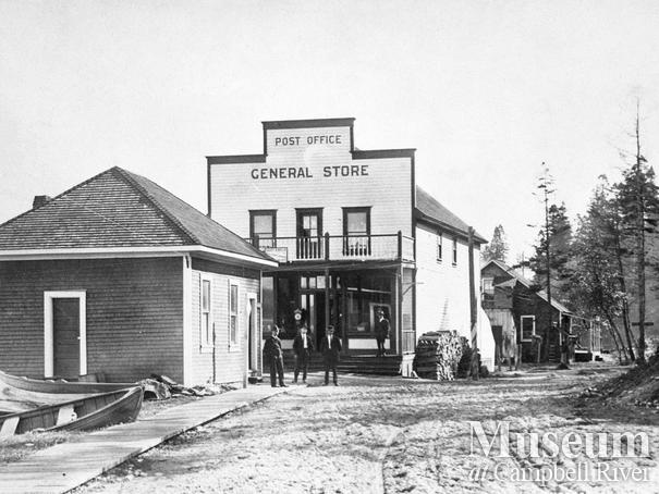 Island Highway through downtown Campbell River