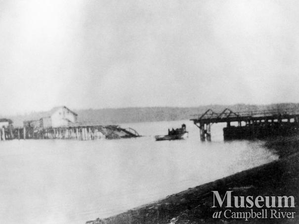 The Campbell River Wharf