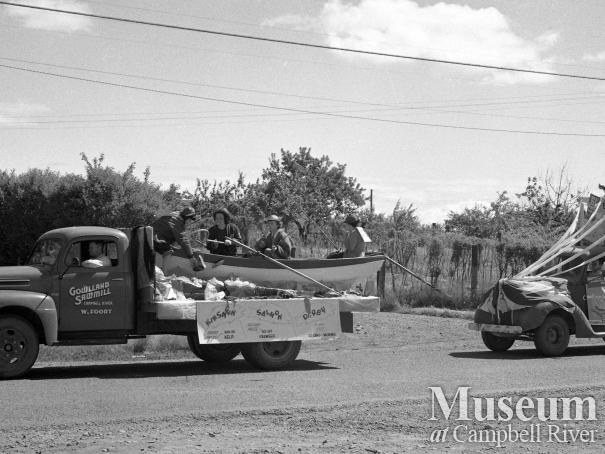 Campbell River July 1st Parade, 1949