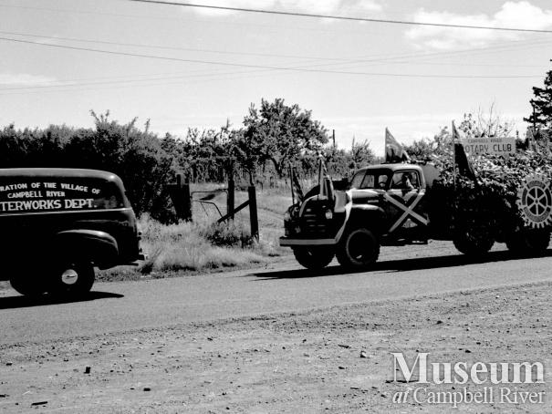 Campbell River July 1st Parade, 1949