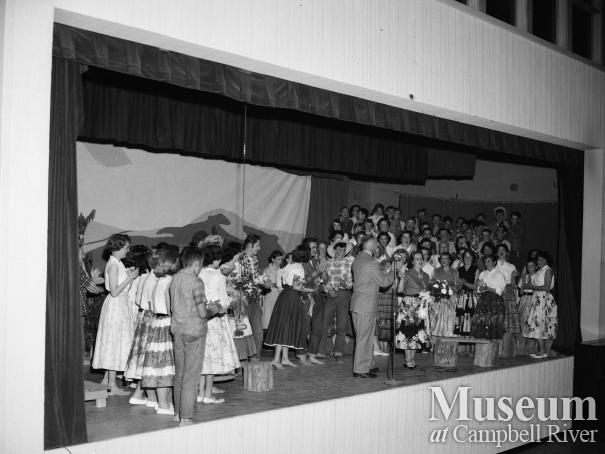 Campbell River High School graduation class, 1965