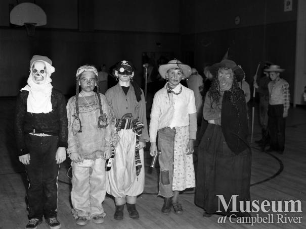 Children attending Halloween Party