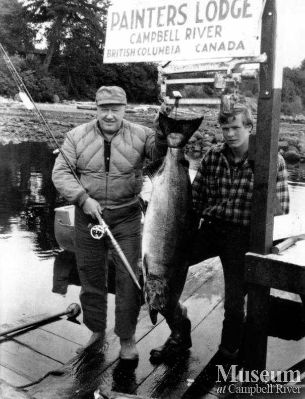 Omar Noles, Tyee Man, with catch