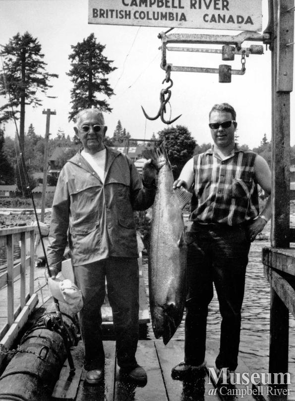 Dr. Julien Benjamin with catch