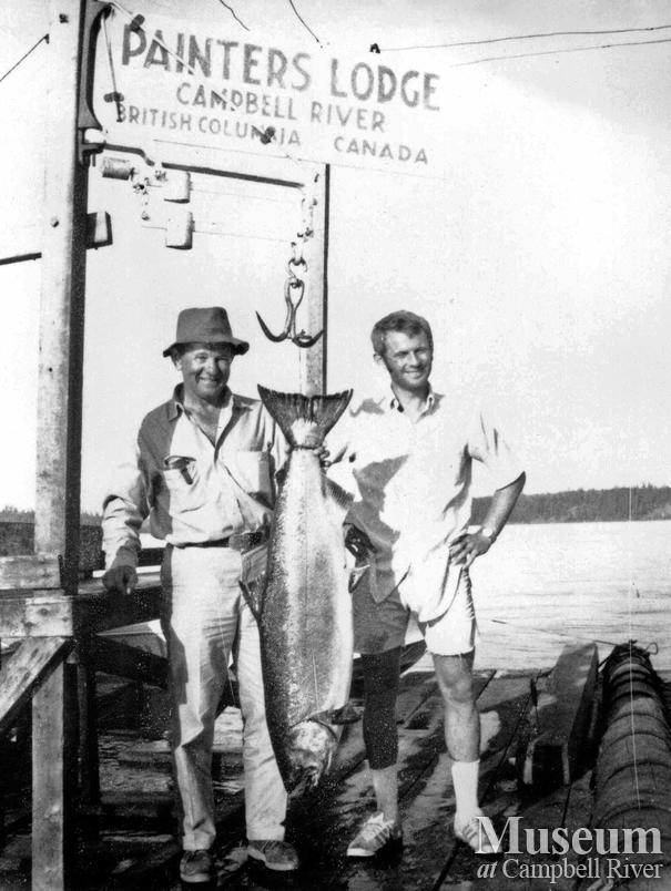 Mr. Barta with his catch