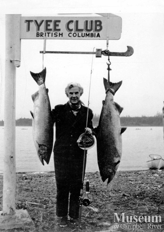 K. Stowitts with catches
