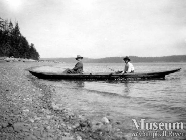 First Nations fishing guide and guest