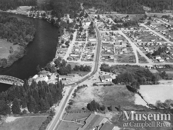 Aerial view of Campbellton