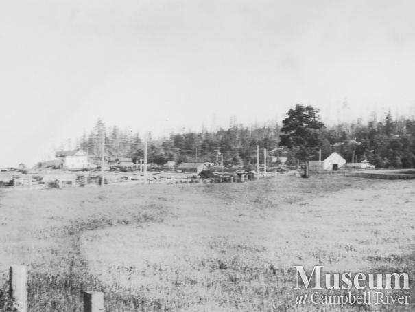 View Looking South Towards the Willows Hotel