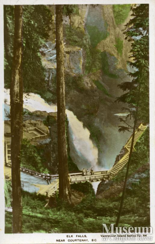 View of Elk Falls, Campbell River