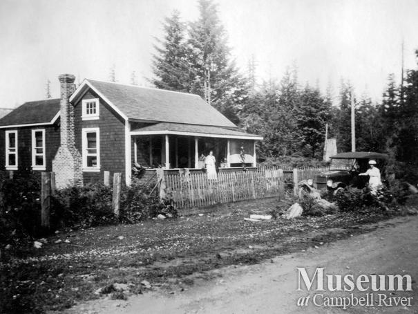 The Pidcock cottage in Campbellton