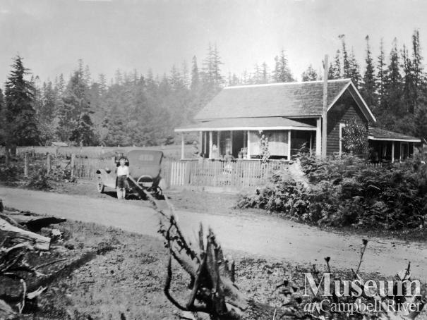 The Pidcock cottage in Campbellton