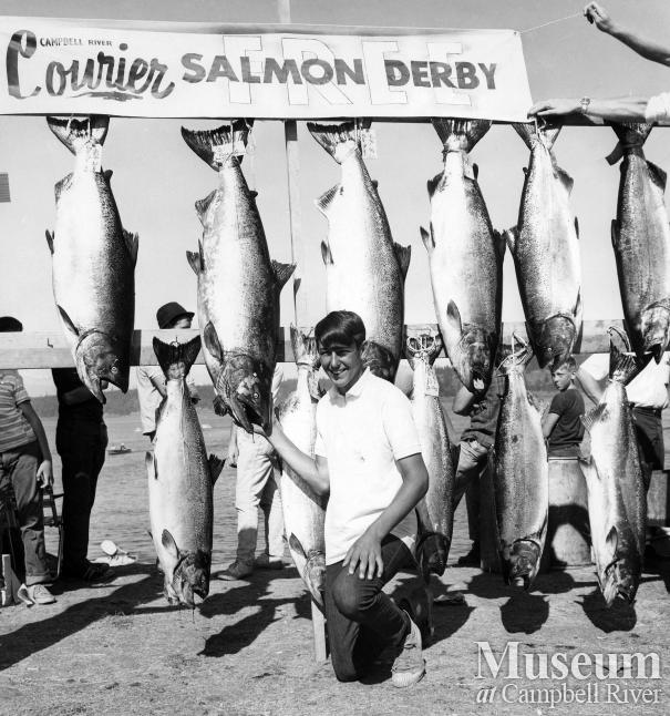Campbell River Courier newspaper salmon derby