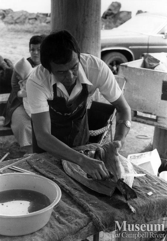 Salmon Barbeque at Museum Day, Foreshore Pavilion