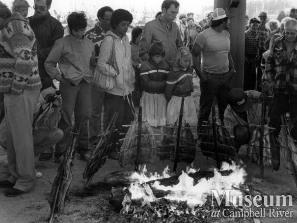 Salmon Barbeque at Museum Day, Foreshore Pavilion