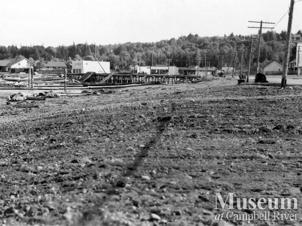 Campbell River Waterfront, 1949