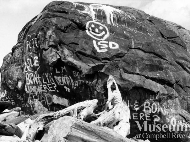 Graffiti on the Big Rock