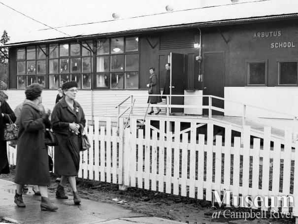 Arbutus School located on Elm Street, Campbell River