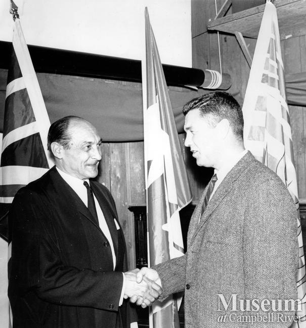 Roderick Haig-Brown and John Glass	