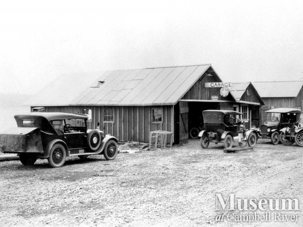 First garage in Campbell River
