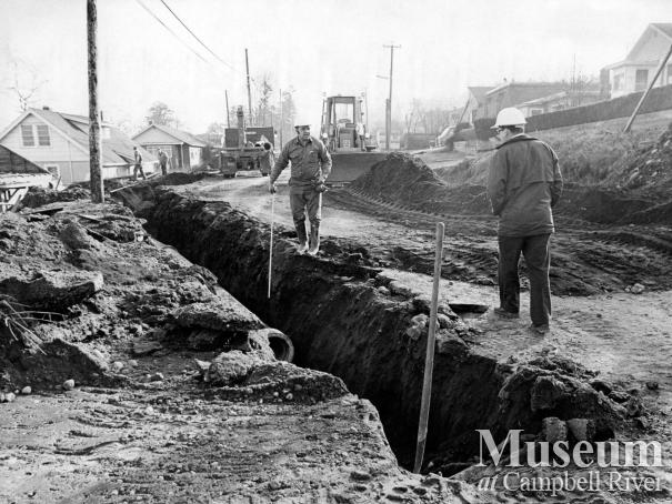 City Crew installing New Pipelines