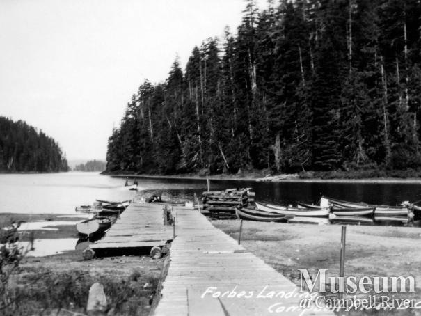 View of the dock at Forbes Landing Lodge