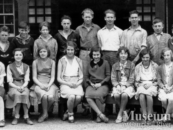 Campbell River School class, 1931, Division 1