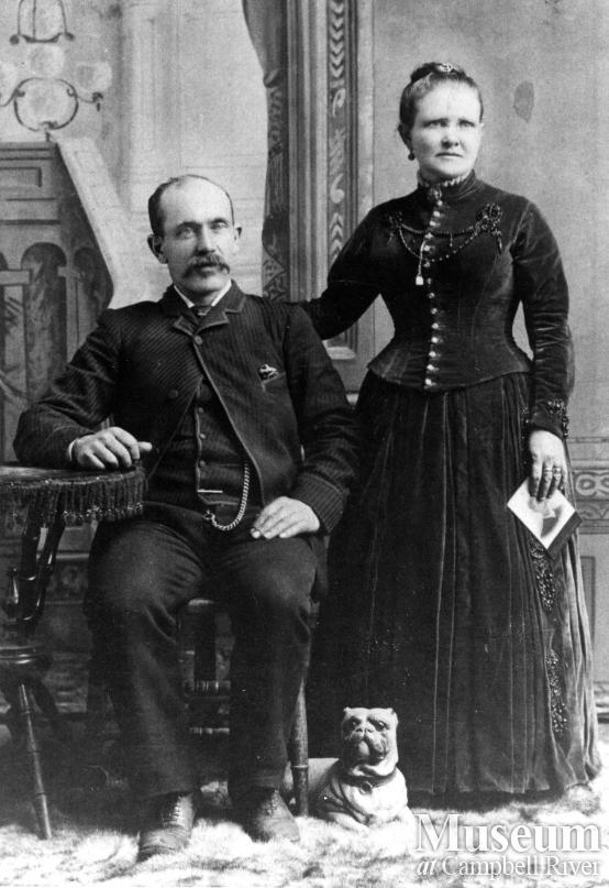 Portrait of Joseph and Martha Stewart, Campbell River