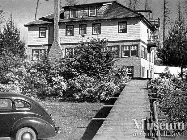 View of Forbes Landing Lodge, Campbell River