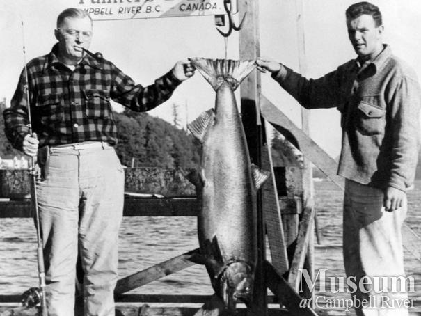 Dr. G.L. Moore with catch